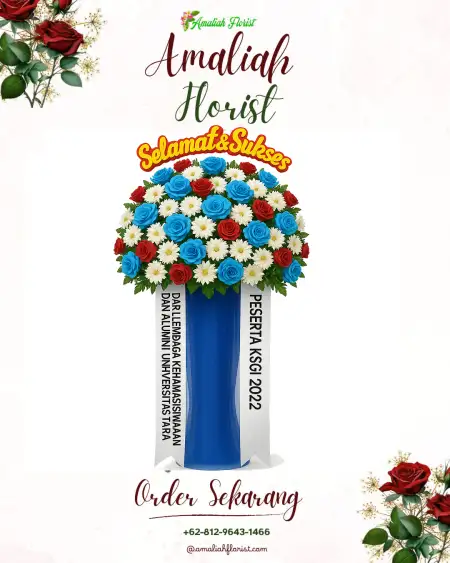 Standing Flowers Gedung Smesco Jakarta